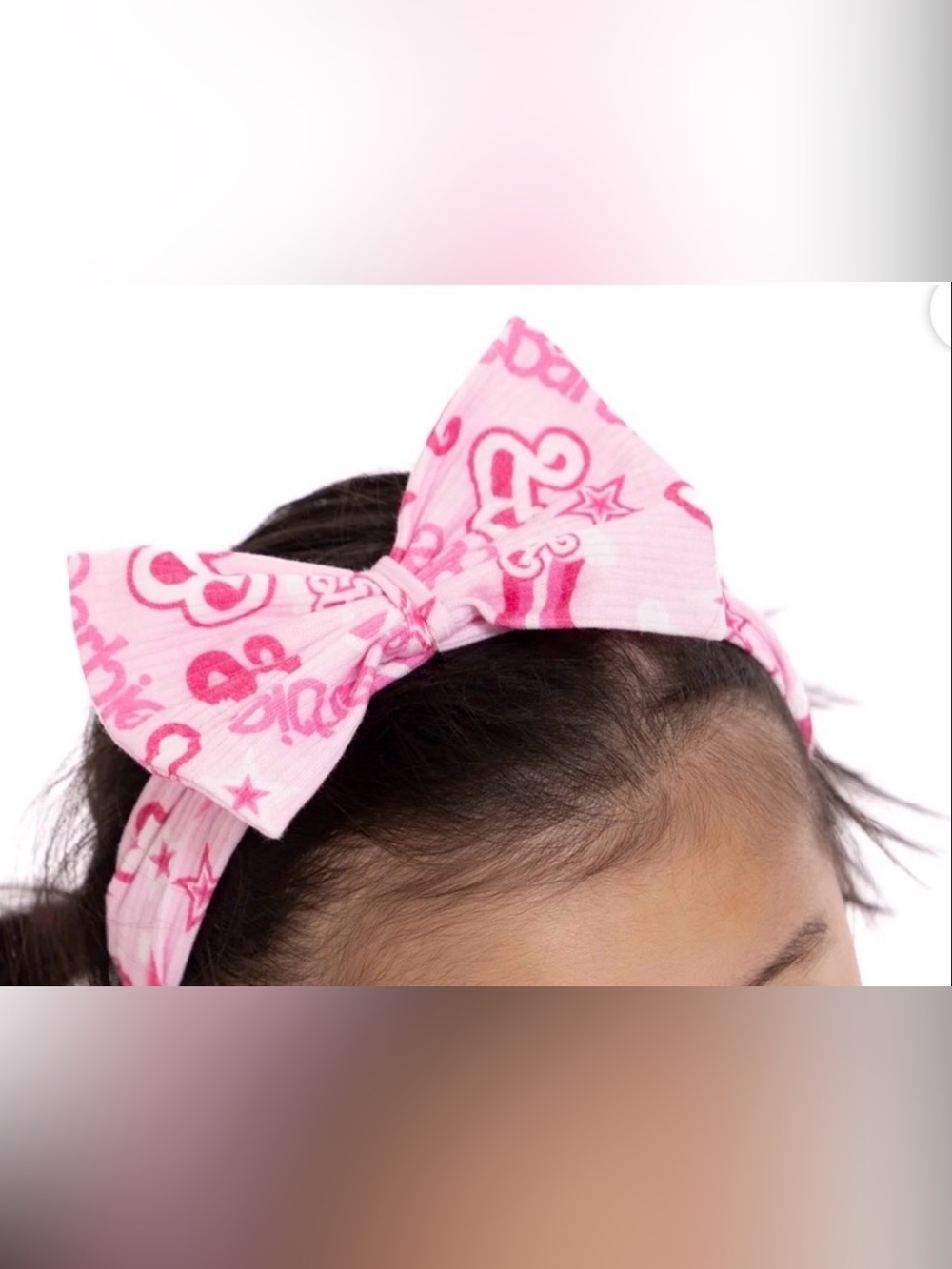 (340)Barbie Baby Girls Tutu Dress Bodysuit with Matching Headband - Picture 4 of 4